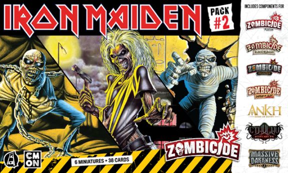 CMON Iron Maiden Character Pack #2